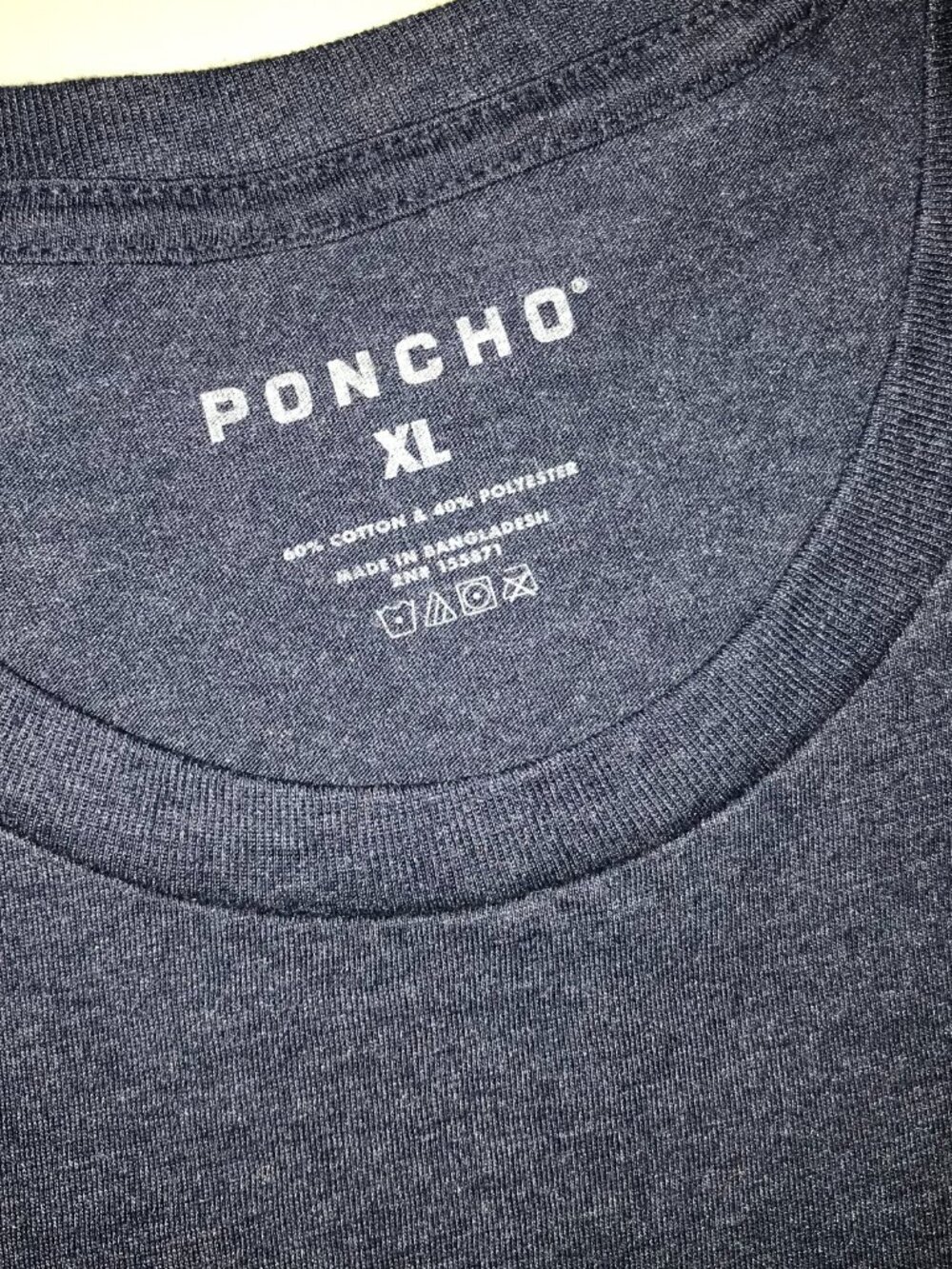 Men's Poncho Outdoors Hunt Short Sleeve T-shirt- Size: XL - Picture 7 of 12